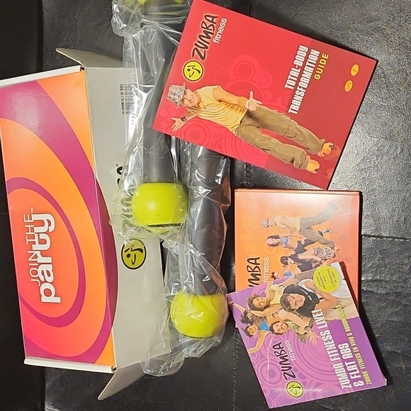 Zumba Fitness Other Original Zumba In The Box Dvd Set With Shakers